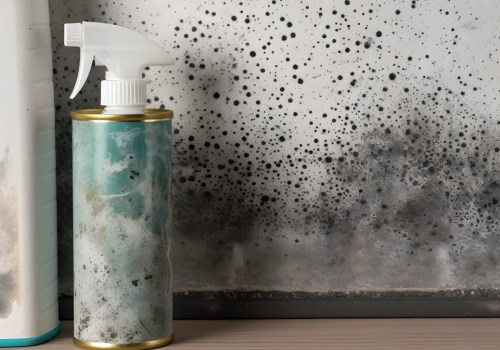 Do household cleaners kill mold?